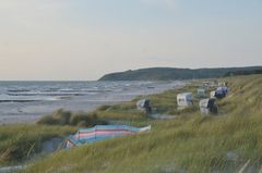 Verstecke Strandkörbe  auf der Insel Hiddensee 2025