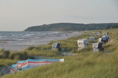 Verstecke Strandkörbe  auf der Insel Hiddensee 2025