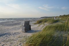 Verstecke Strandkörbe  auf der Insel Hiddensee 2025
