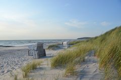 Verstecke Strandkörbe  auf der Insel Hiddensee 2025