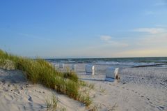 Verstecke Strandkörbe  auf der Insel Hiddensee 2025