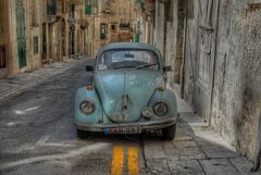 versteckt in Malta's Gassen