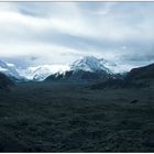 Versteckt unter Geröll: Tasman Glacier