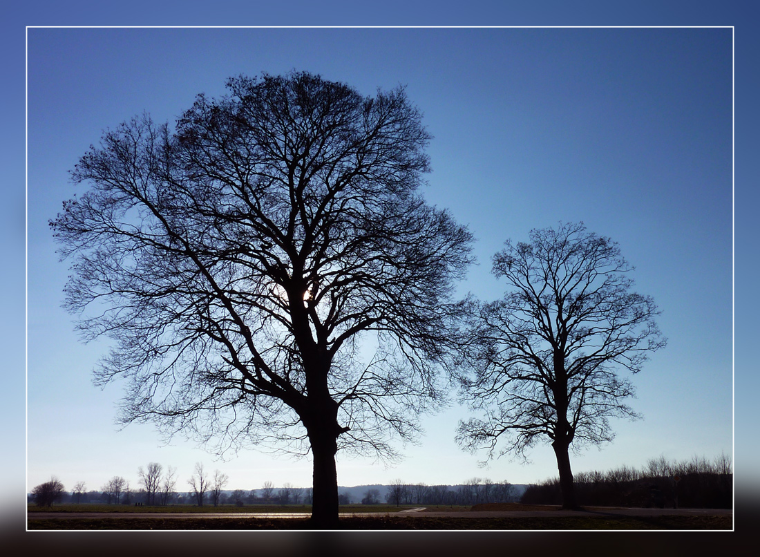 Versteckte Sonne.