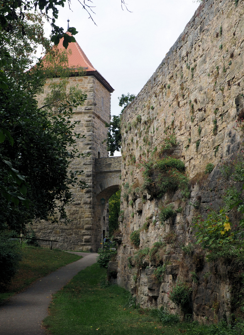 Versteckte Winkel in Rothenburg ob der Tauber..