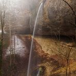 Versteckter Wasserfall