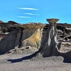 Versteinerte Aliens in den Bisti Badlands/New Mexico