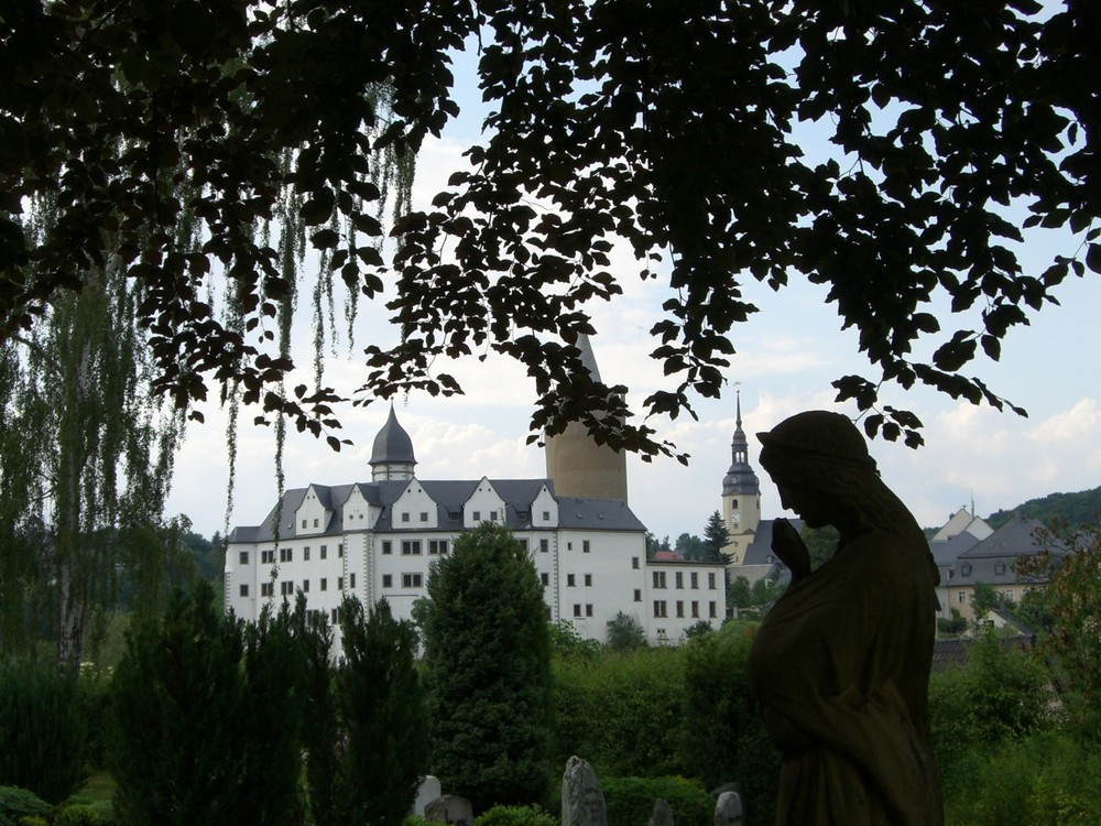 Versteinerte Frau von Schloss Wildeck Zschopau
