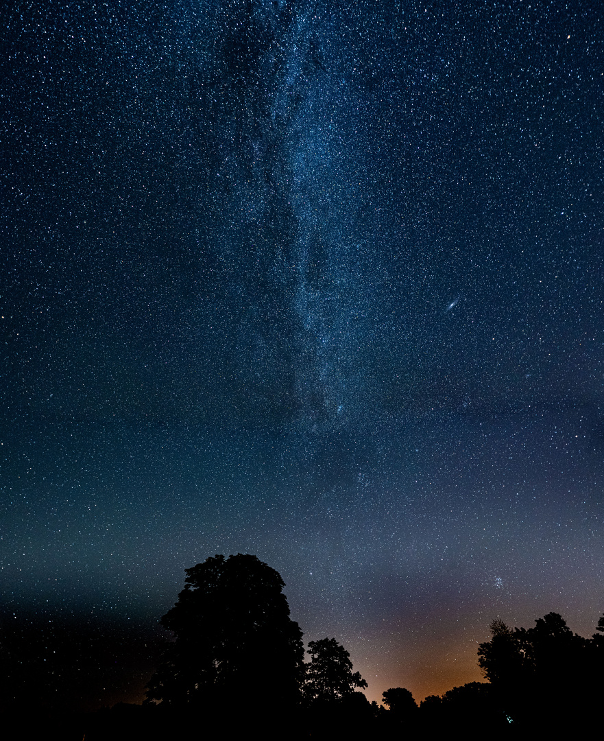 Versuch der Sternenfotografie