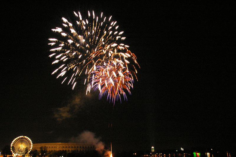 Versuch: Feuerwerk