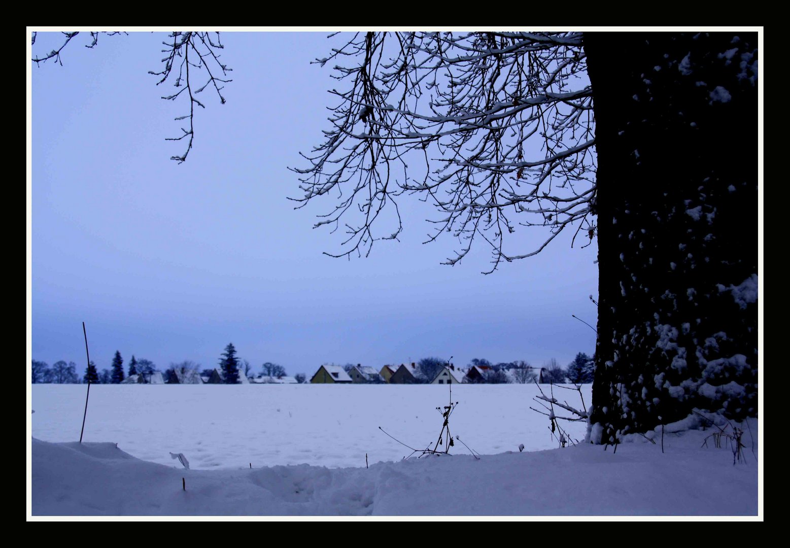 Versunken im Schnee