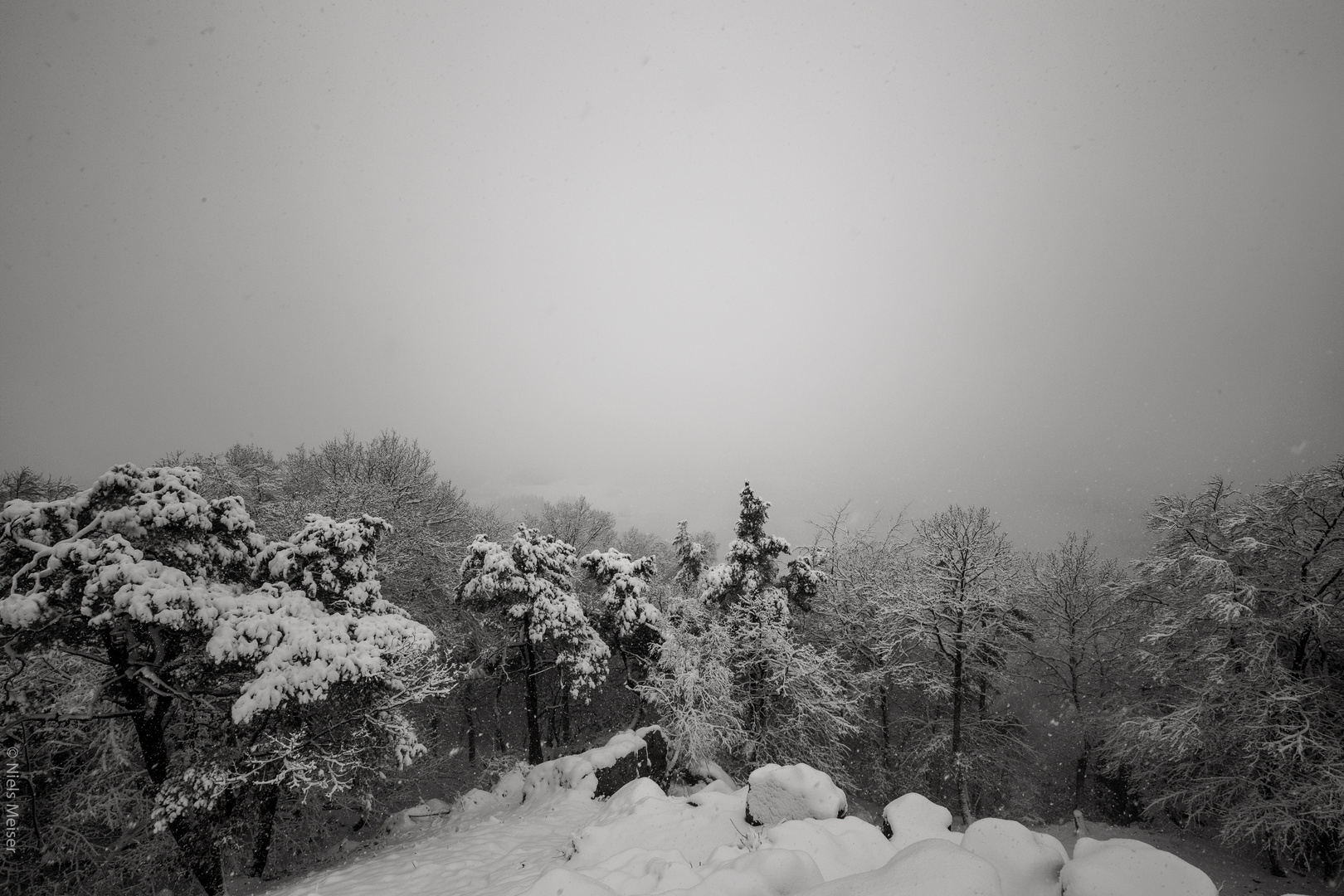 Versunken im Schnee