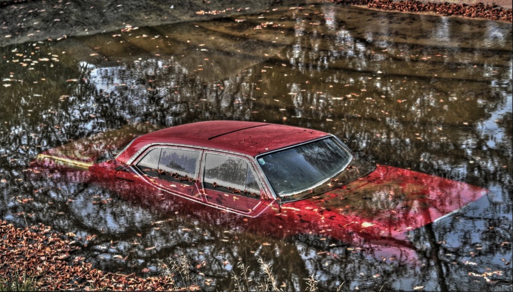 Versunkenens Auto HDR