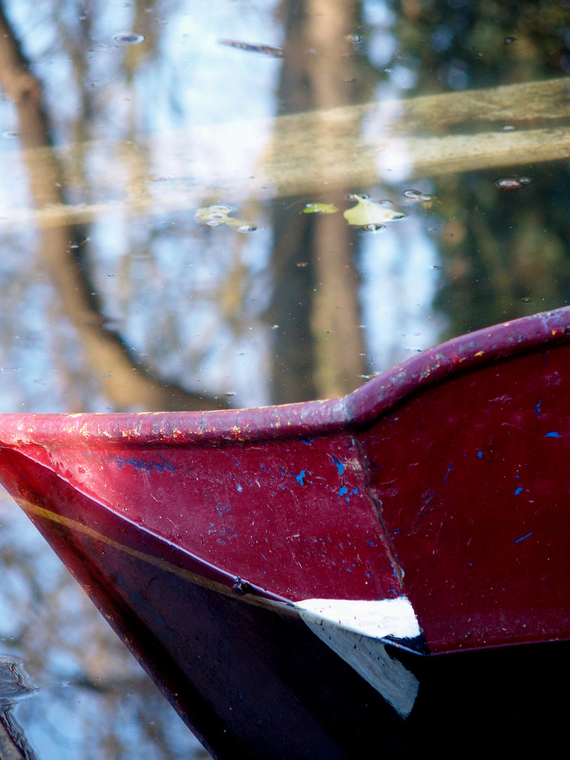 Versunkenes Boot