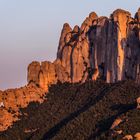 Vertical Walls of Montserrat mountain