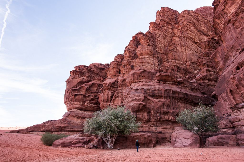 Verticalité du désert - Jordanie