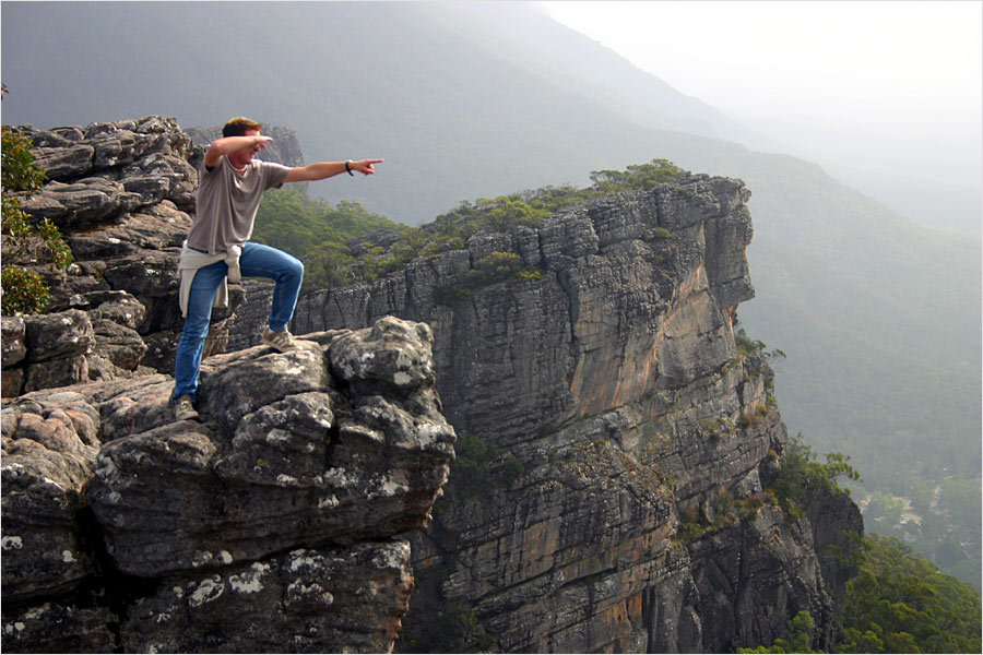 Vertiginious Grampians...