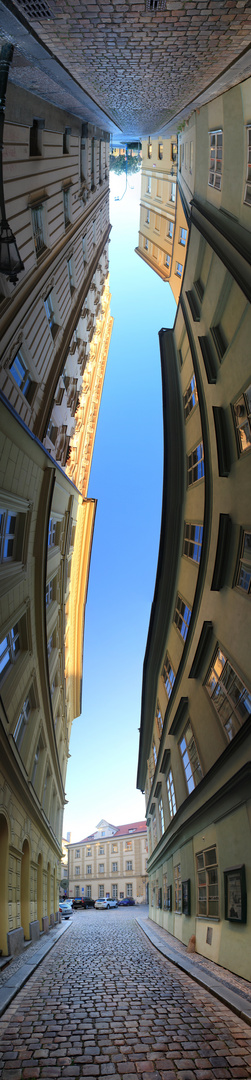 Vertikalpanorama - Prag
