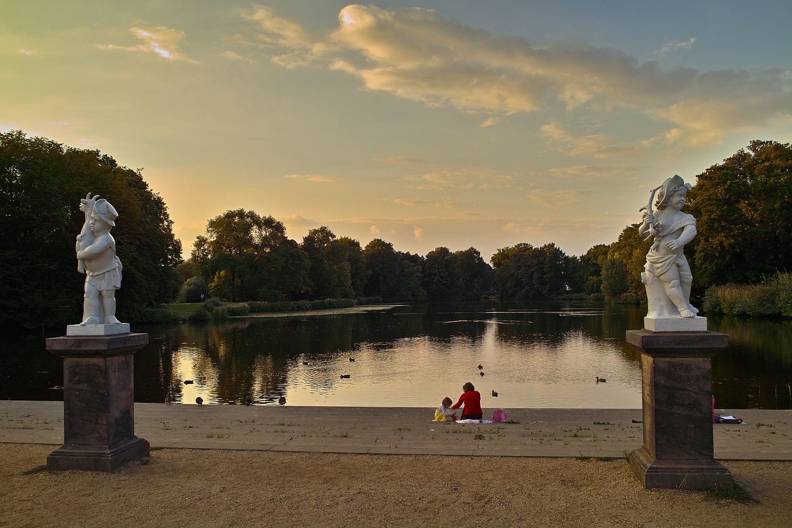 Verträumt im Schlosspark