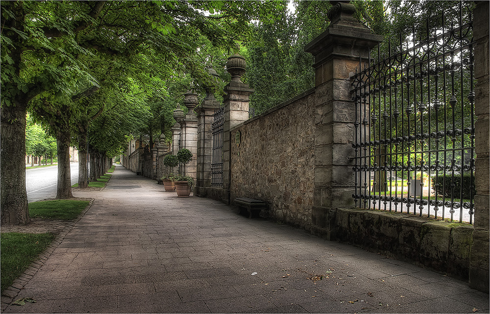 Verträumte Allee