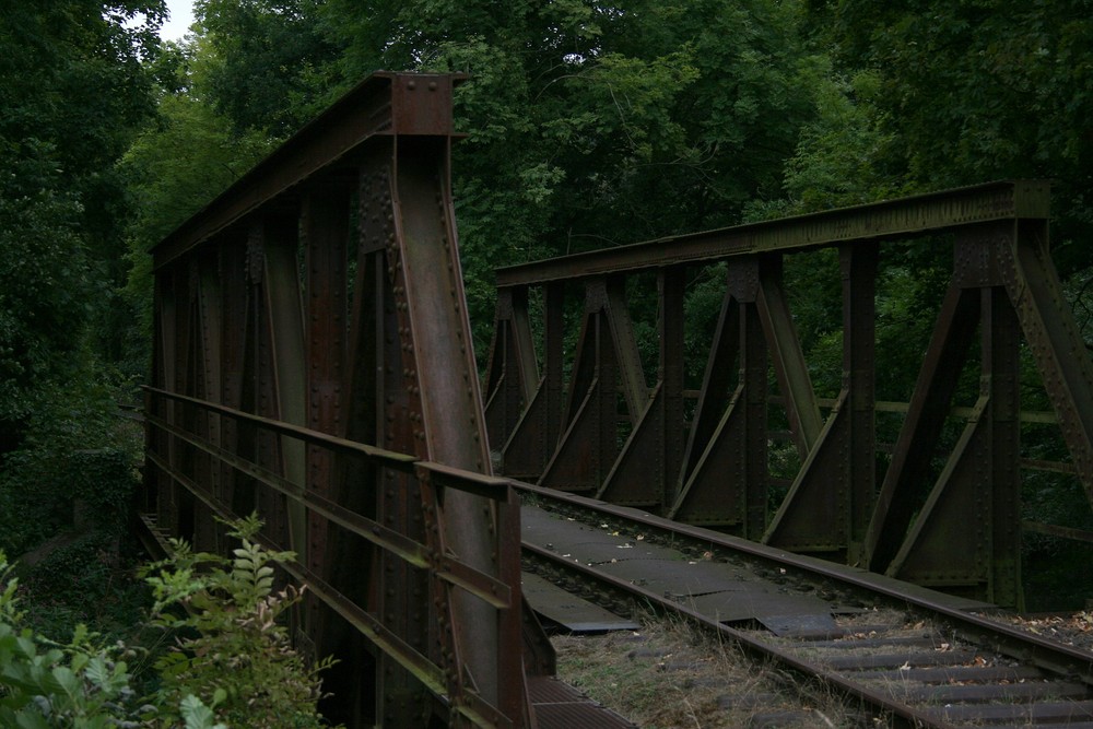 Verträumte Brücke in Lemgo