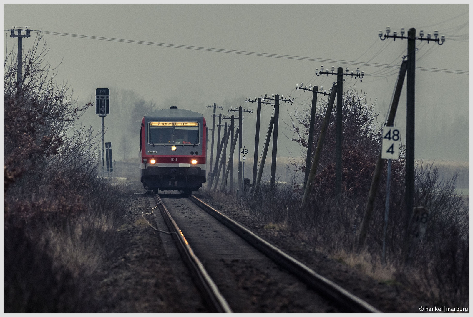 Verträumte romantische Nebenbahn