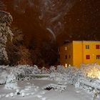 Verträumte Schneelandschaft wie im Märchen