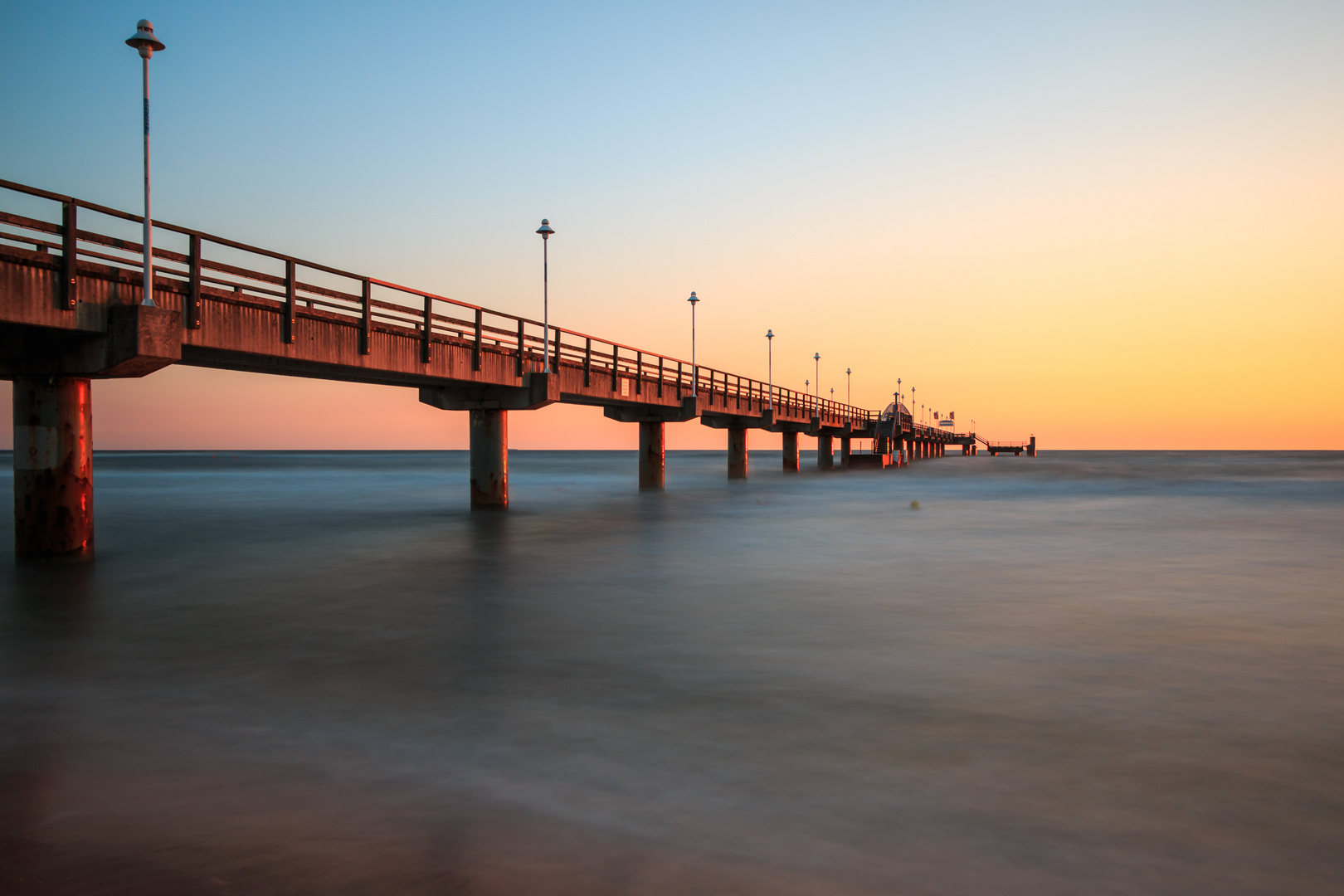 Verträumte Seebrücke...