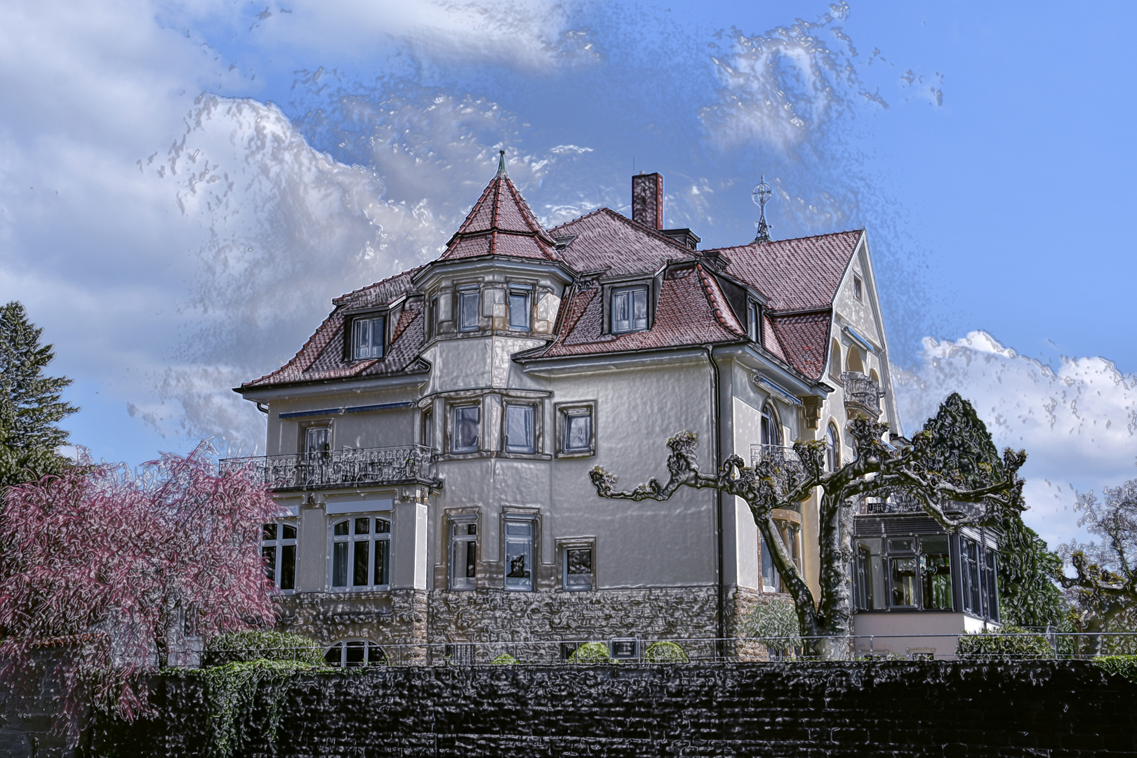 Verträumte Villa