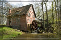 Verträumte Wassermühle