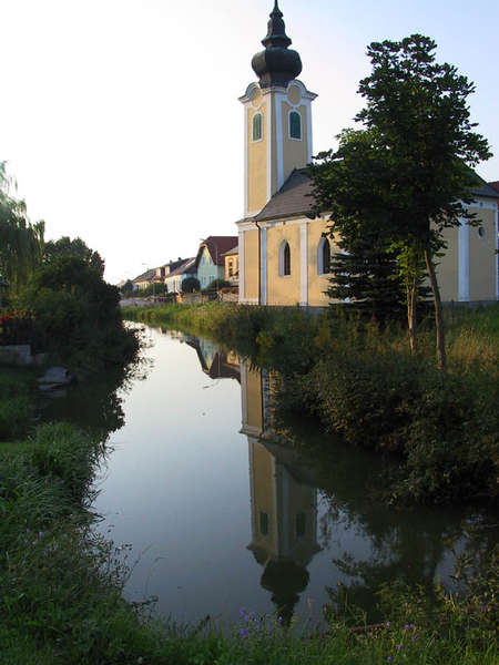 Verträumtes Angerdorf im Waldviertel / A von Robert Kinzer