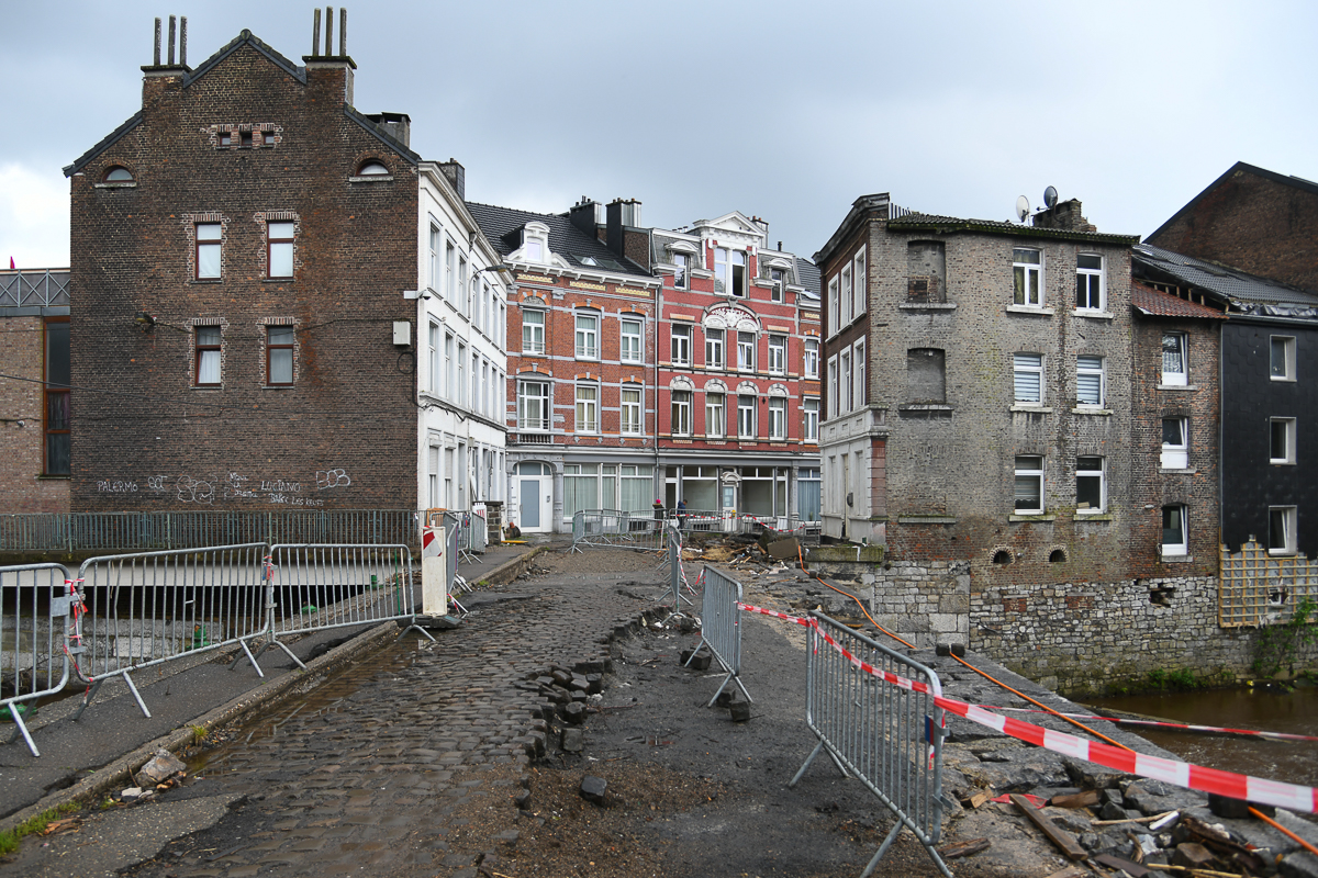 Verviers nach der Flut (B)