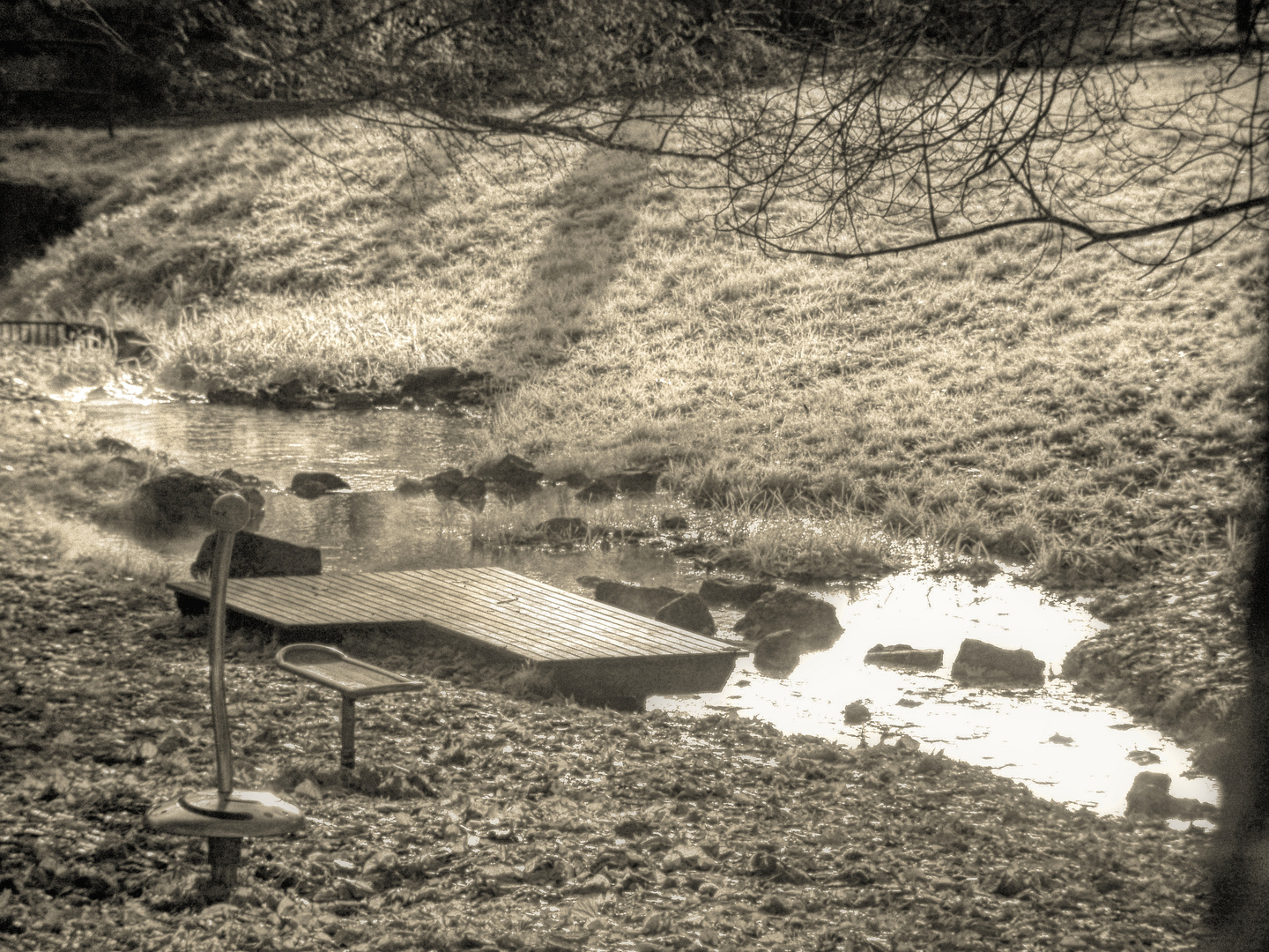 Verwaister Spielplatz