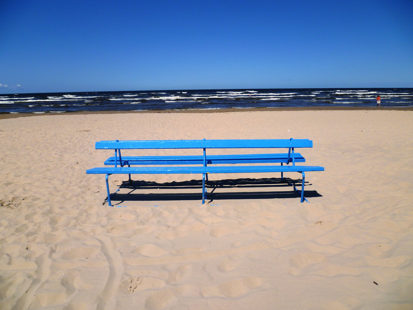 verwaister Strand von Jurmala/Riga