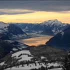 Verwaldstättensee von Ibergeregg gesehen