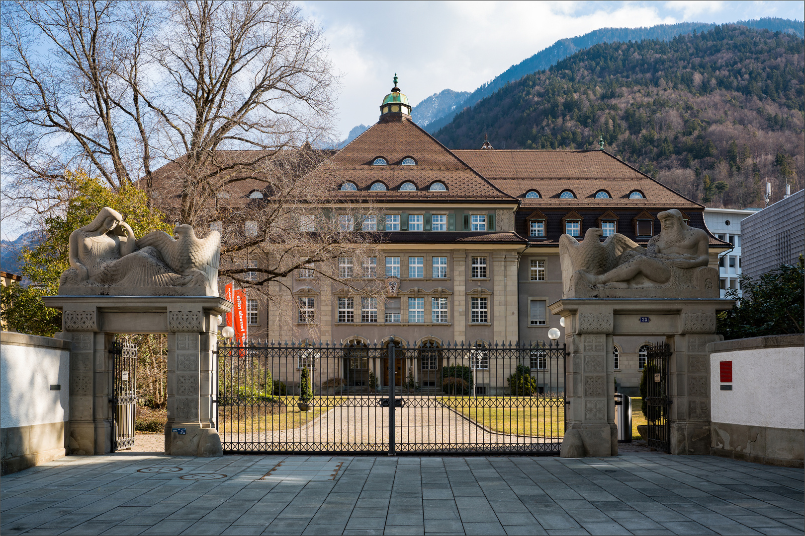 Verwaltungsgebäude der Rhätischen Bahn