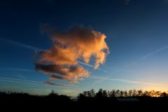 verwandelte Wolken