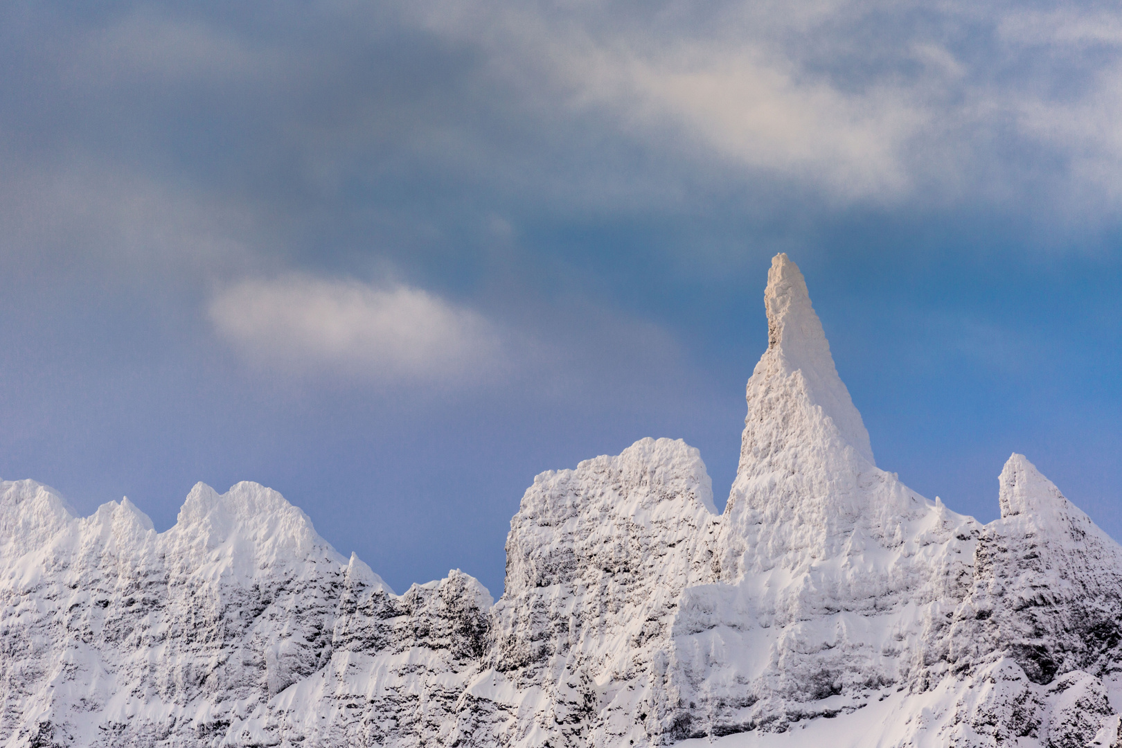 Verwehte Spitze