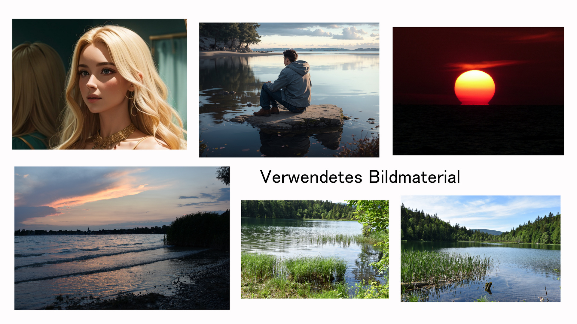 verwendetes bildmaterial