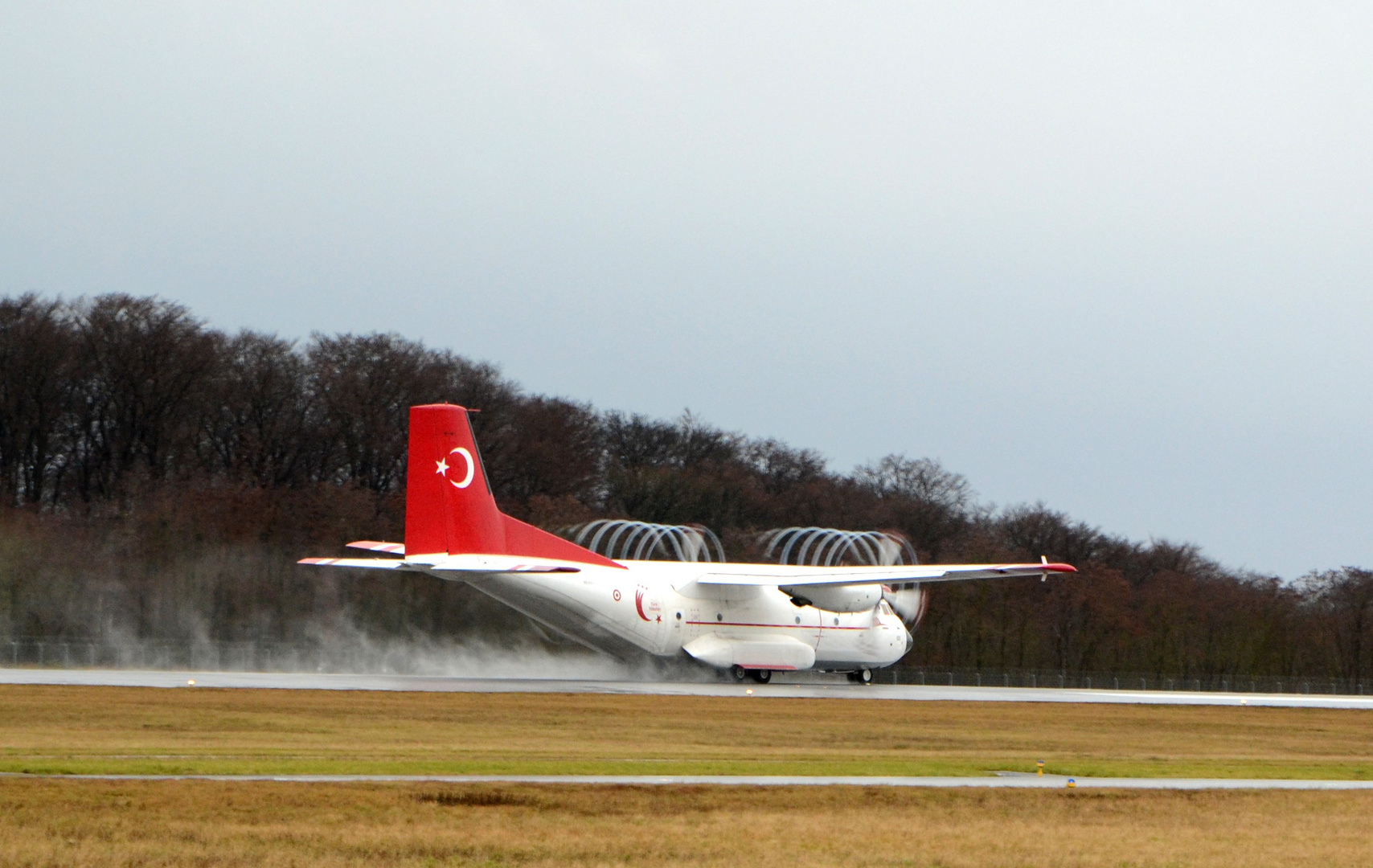 Verwirbelung bei Start