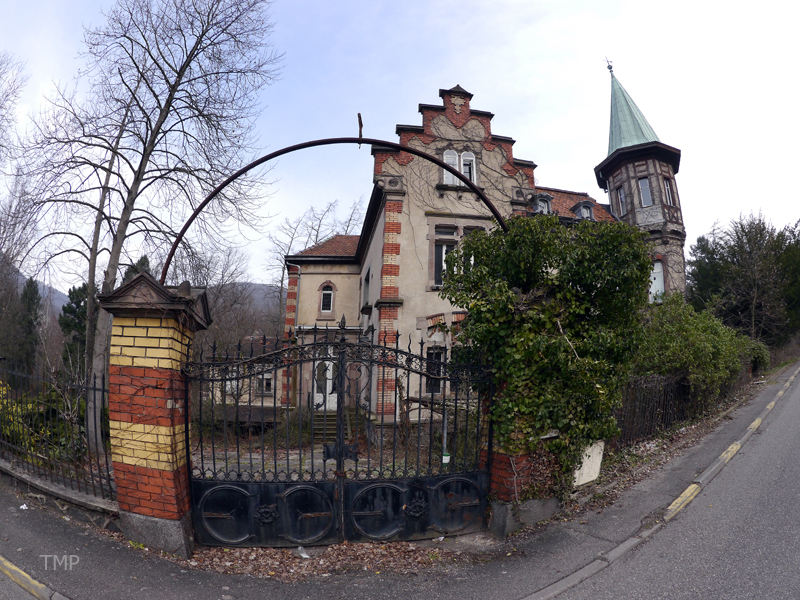 Verwunschene Villa bei Kaysersberg, Elsaß