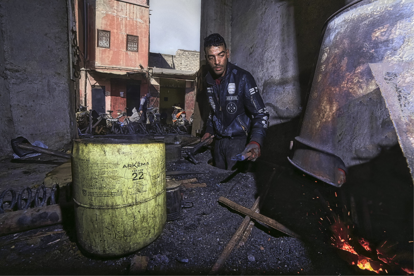 very hard job in Marrakesh