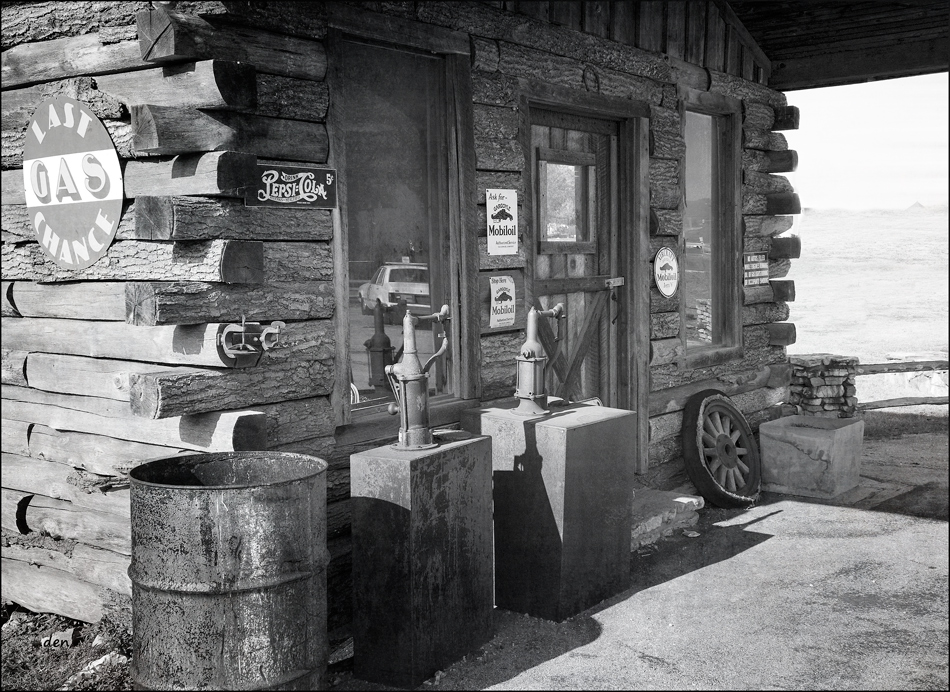 Very old Gas Station.....