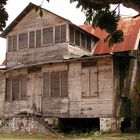 Very old wooden house (La Digue)