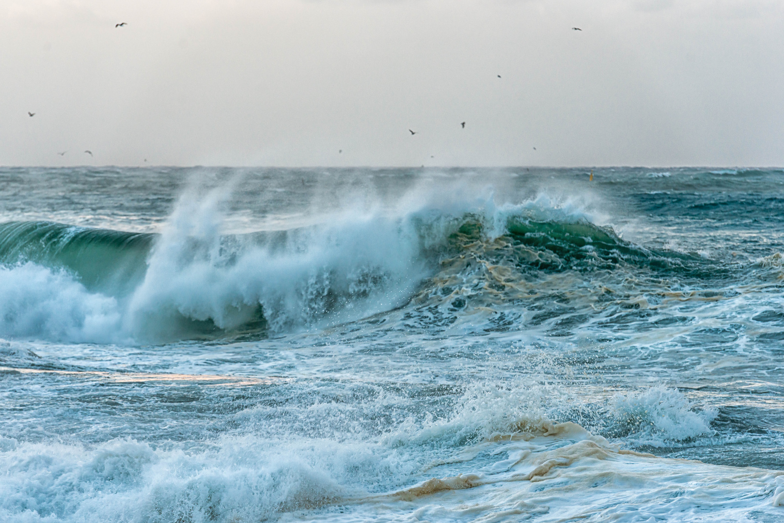 rough sea very