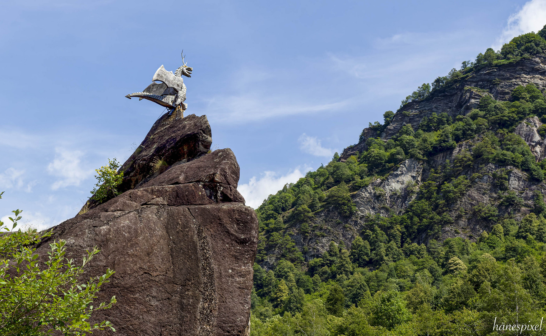 Verzar, der Drache aus dem Verzascatal