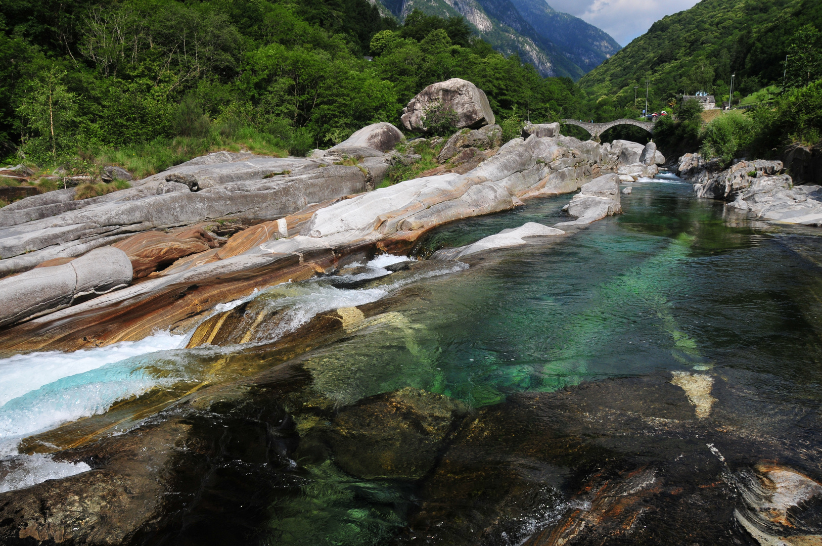 Verzasca bei Lavertazzo / Tessin