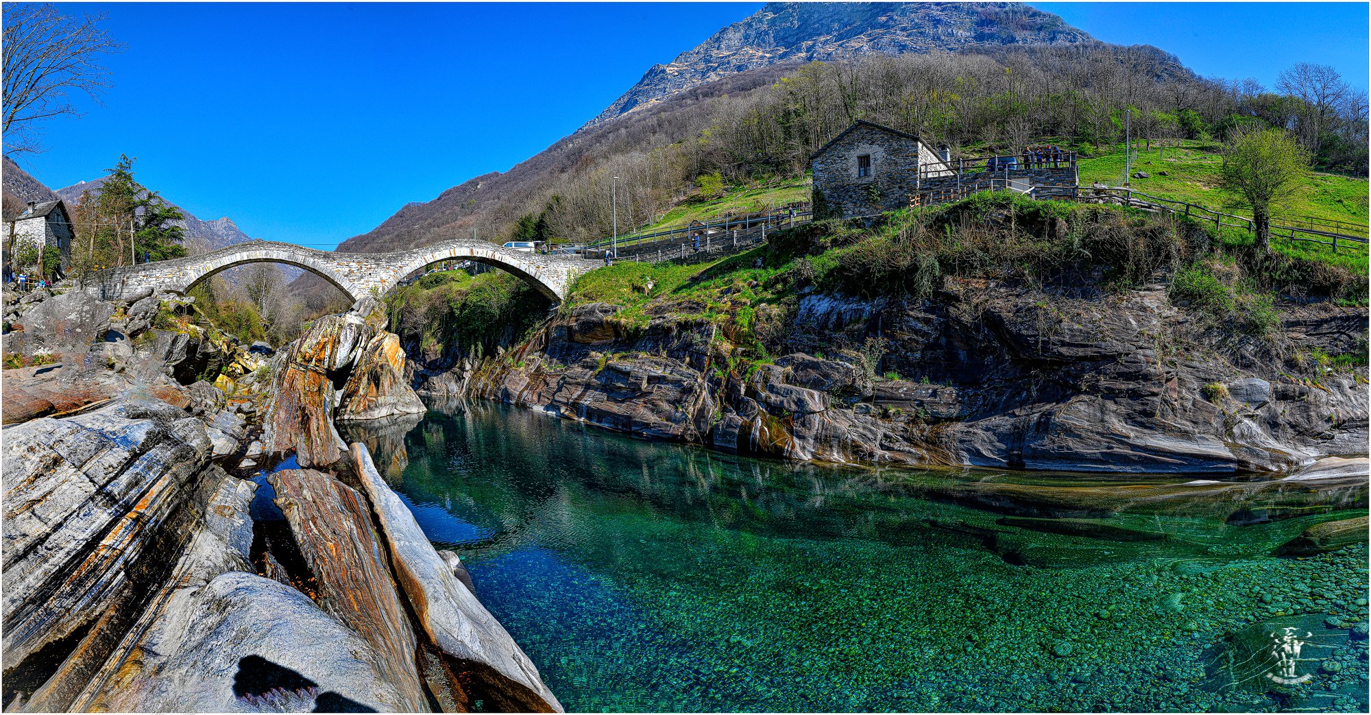 Verzasca Brücke