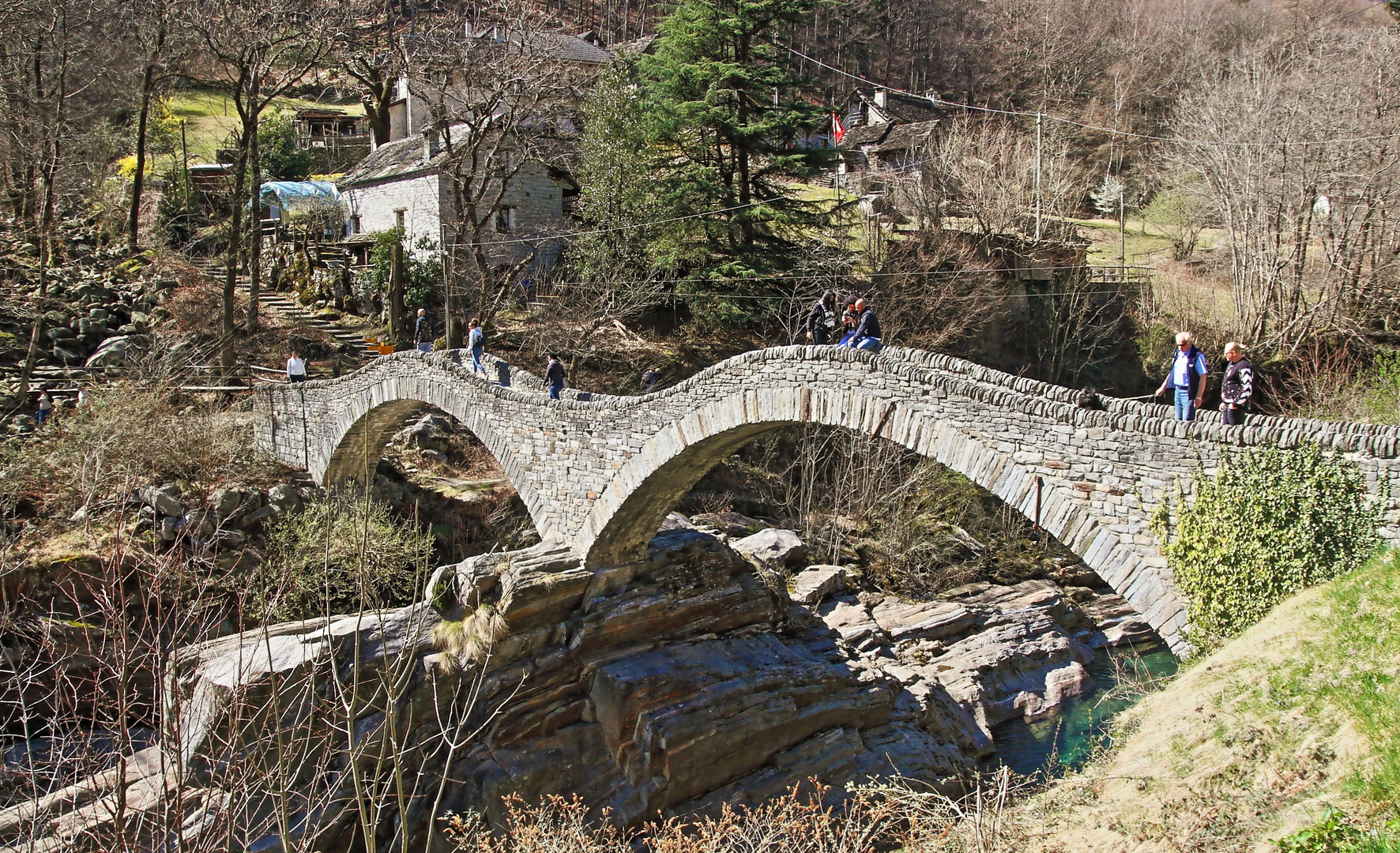 Verzasca, der wilde Fluss fast ohne Wasser