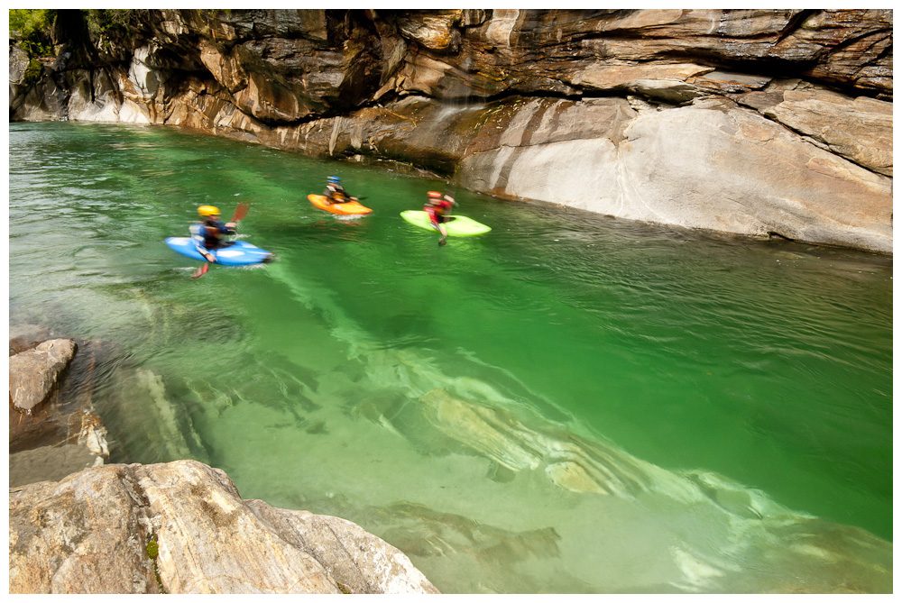 Verzasca - Kayaking